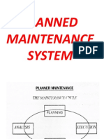 Planned Maintainece System For Ships