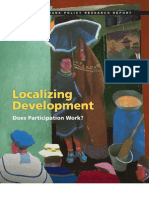 Localizing Development. Does Participation Work?