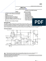 LM555 Timer: Features Applications