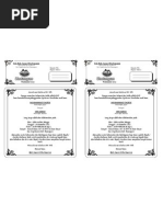 Undangan Kenduri Nikah