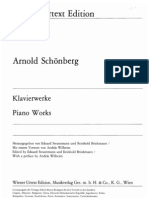 Schoenberg - Piano Works