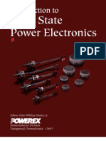 Introduction To Solid State Power Electronics