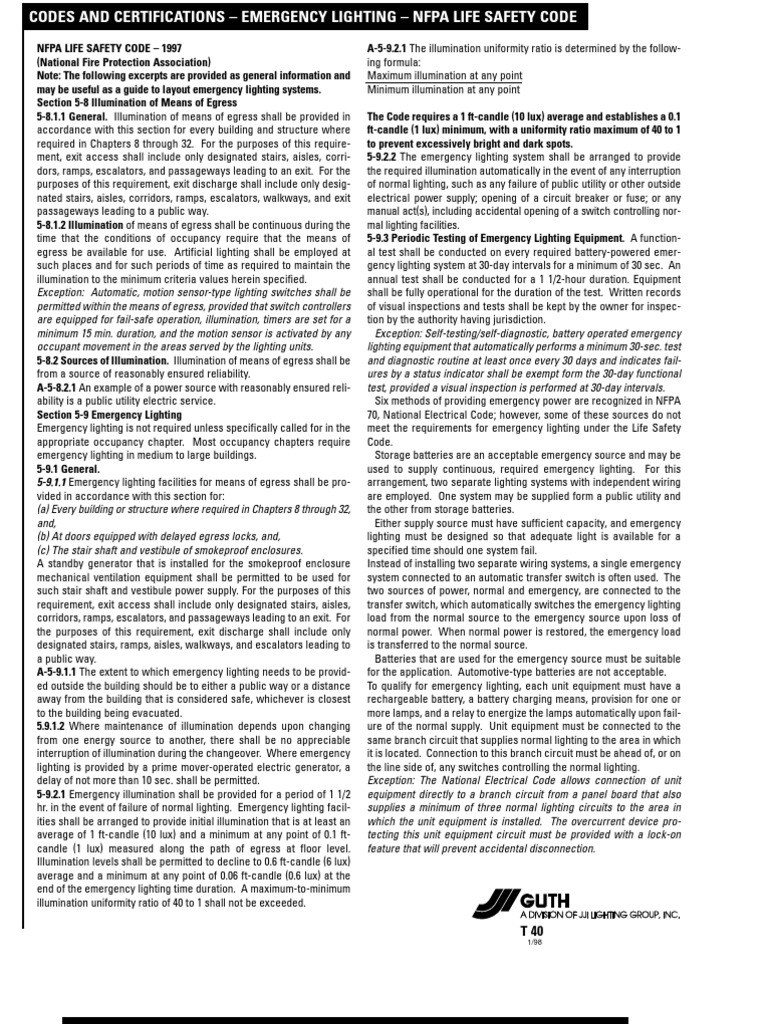 emergency-lighting-requirements-and-testing-procedures-according-to-the