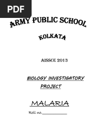 Malaria