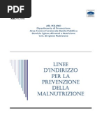 Forse 2009 Prevenzione Della Malnutrizione