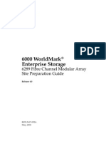 6000 Worldmark Enterprise Storage: 6289 Fibre Channel Modular Array Site Preparation Guide