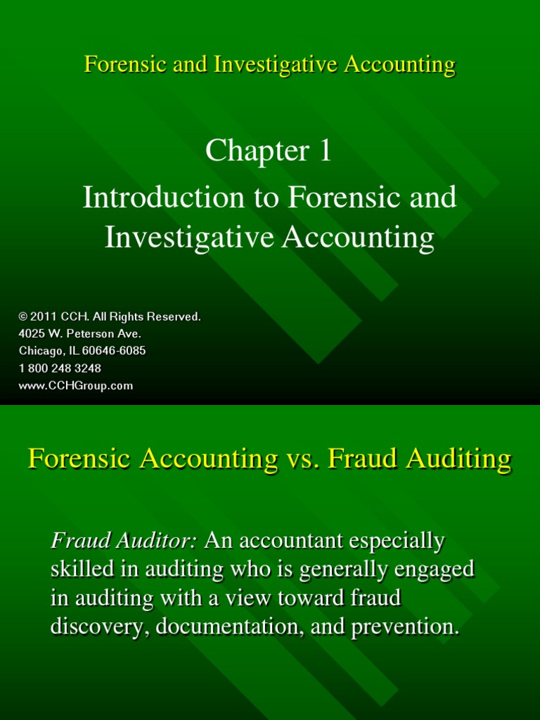 Introduction To Forensic and Investigative Accounting | Download Free ...