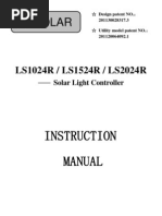 Epsolar: Instruction Manual