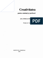 Ana Stoica-Constantin - Creativitatea pentru studenți și profesori (pp. 166-175)