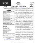 Download SikhBulletin May-June 2007 by hardeep SN11878660 doc pdf