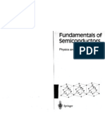 Fundamentals of Semiconductors - Peter y Yu
