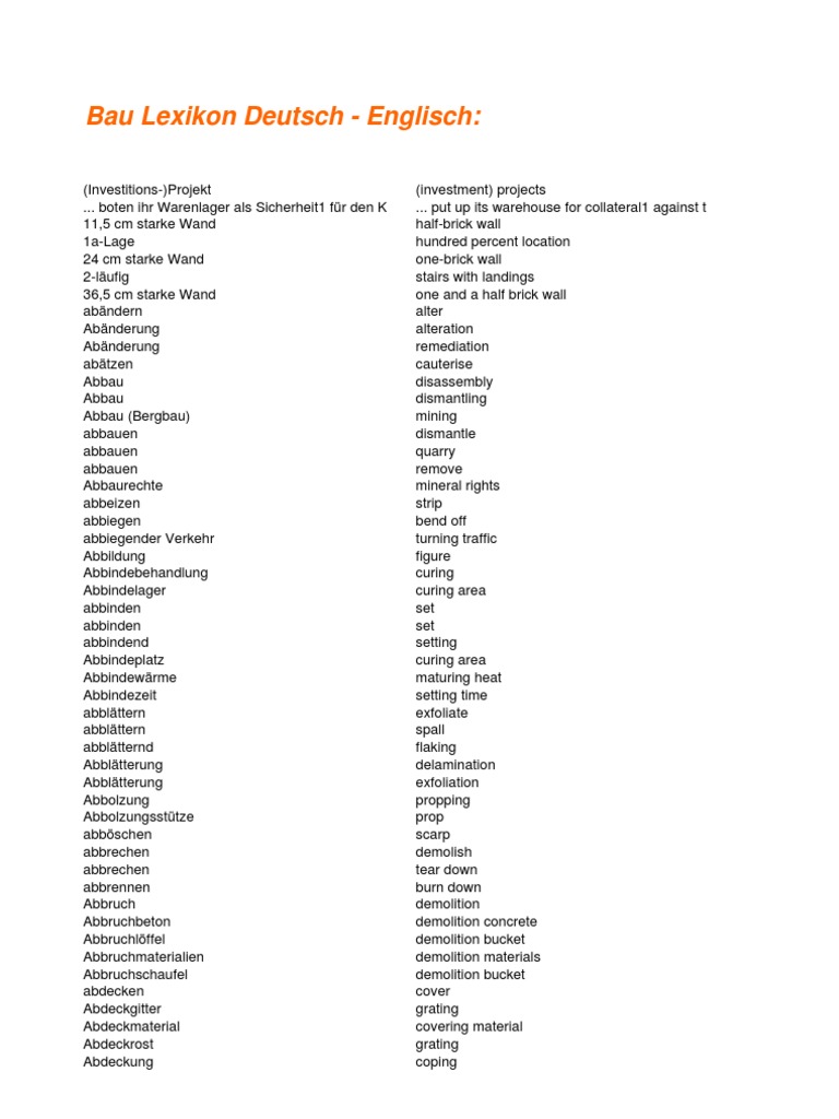 Woerterbuch 2006 De En