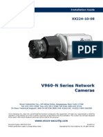 V960-N Series Network Cameras: Installation Guide