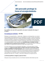 El Omega 3 Del Pescado Protege La Memoria y Frena El Envejecimiento - ElConfidencial.com