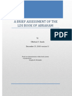 A Brief Assessment of The LDS Book of Abraham