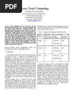 Green Cloud Computing: D.Subashini and G.R.Pratheeksha