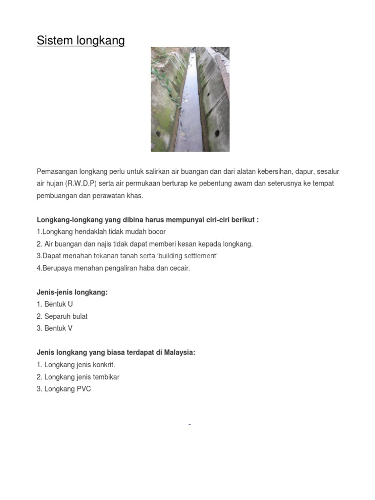 Sistem Longkang Pdf