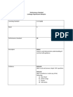 Performance Standard Lembaga Peperiksaan Malaysia Year 3 SK 1.3.1 (A, B)