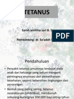 Tetanus Present