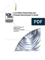 Forceware Networking and Firewall Administrator'S Guide: Software Version 1.0 Fifth Edition Nvidia Corporation June 2004