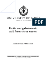 Pectin and Galacturonic Acid From Citrus Wastes: Amir Hossein Abbaszadeh