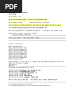 Router Switch Commandsc