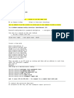 Router Switch Commandsc