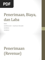 Download Penerimaan Biaya Dan Laba by Audriano Renaldi SN118836083 doc pdf