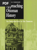 Approaching Ottoman History