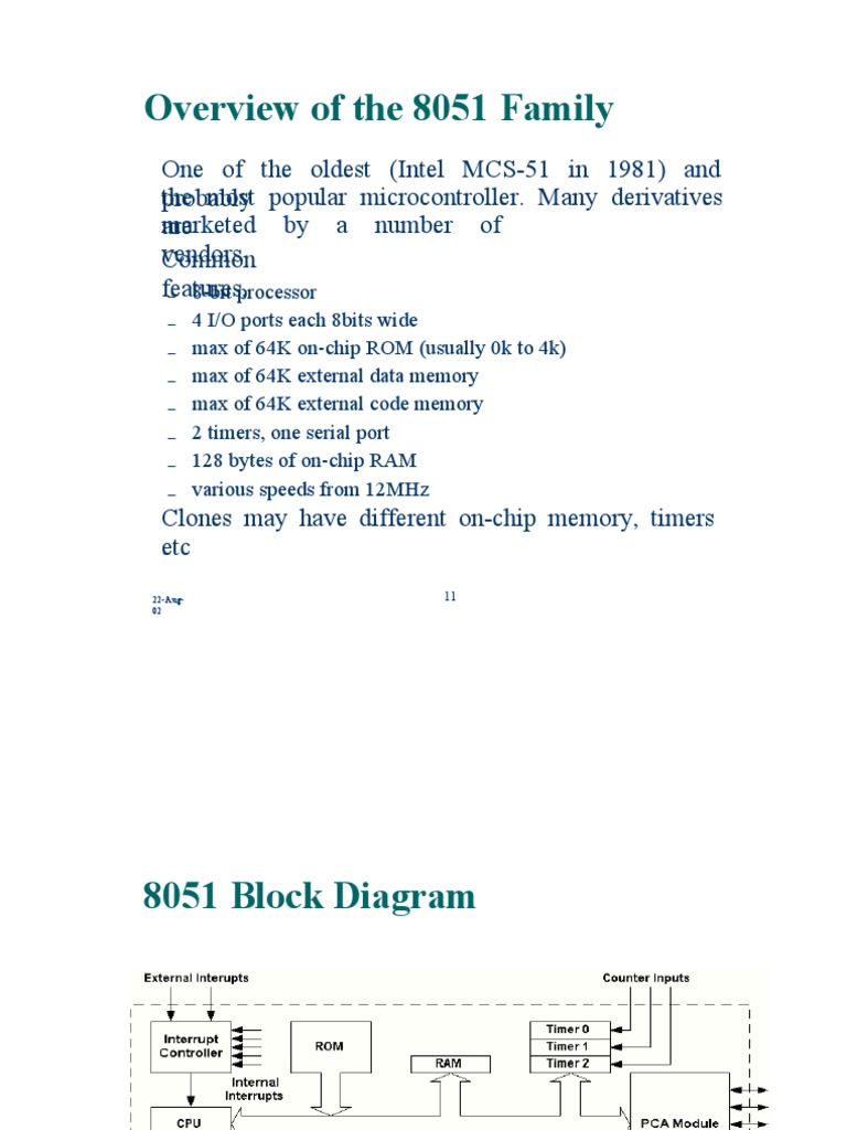 8051 Microcontroller Insights | PDF