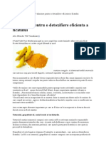 7 Alimente Pentru o Detoxifiere Eficienta a Ficatului