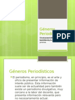 Géneros Periodísticos-Roberto Jorge Saller