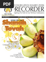 The Recorder 2012 Sept / Oct