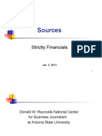 Sources: Strictly Financials