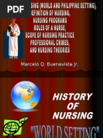 Download nursing history world and philippine setting definition of nursing nursing programs roles of a nurse scope of nursing practice and prefessional crimes by jaggermeister20 SN11887447 doc pdf