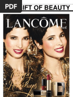 Yves Rocher Brand Brochure  Perfume  Cosmetics