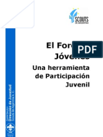 El Foro de Jóvenes una herramienta de participación juvenil