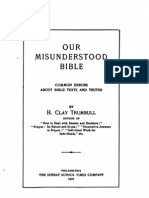 Our Misunderstood Bible