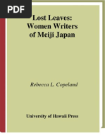 Download Lost Leaves Women Writers of Meiji Japan by Marina TheZan SN118892455 doc pdf