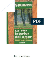 111062565 La Voz Interior Del Amor Henri J M Nouwen