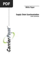 Supply Chain Synchronization: White Paper