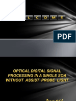 Optical Digital Signal Processing