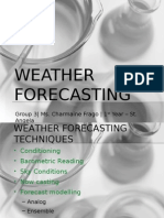 Weather Forecasting Report