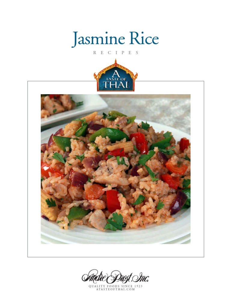 Rice Recipes PDF Thai Cuisine Curry