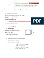 Example 3.9 - Design of Short Column Subjected To Uniaxial Bending