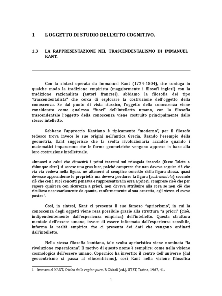 Differenza Tra Fenomeno E Noumeno