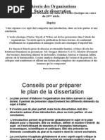 Conseils Dissertation