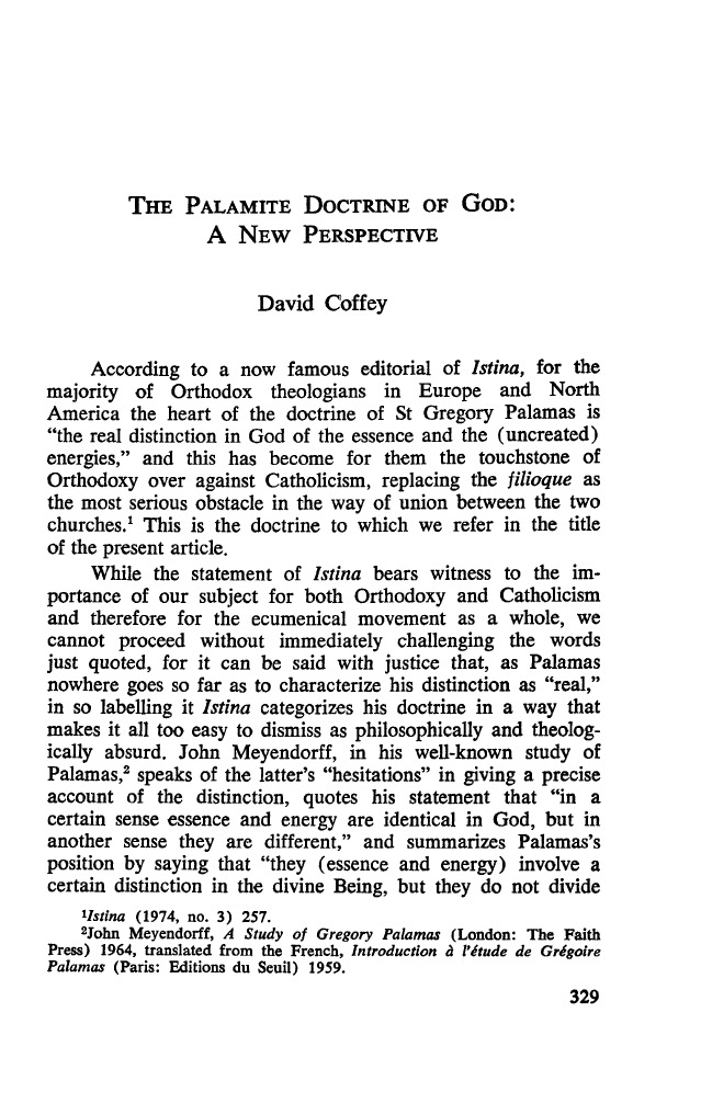 The Palamite Doctrine of God Grace In Christianity Thomism Prueba gratuita de 30 días Scribd
