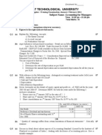 Gujarat Technological University: Instructions