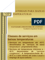 4.12 Materiais Para Baixas Temperaturas - Fernando